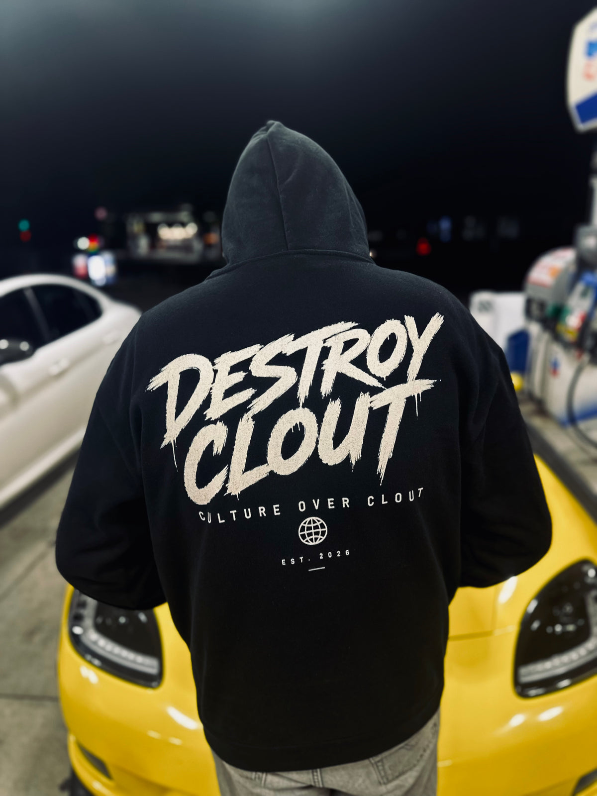 Culture Over Clout Signature hoodie