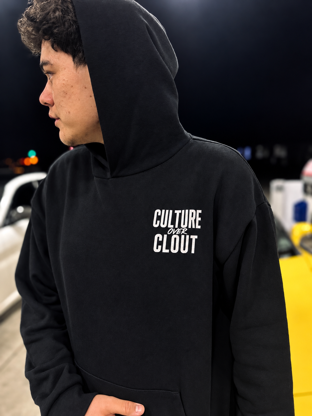 Culture Over Clout Signature hoodie